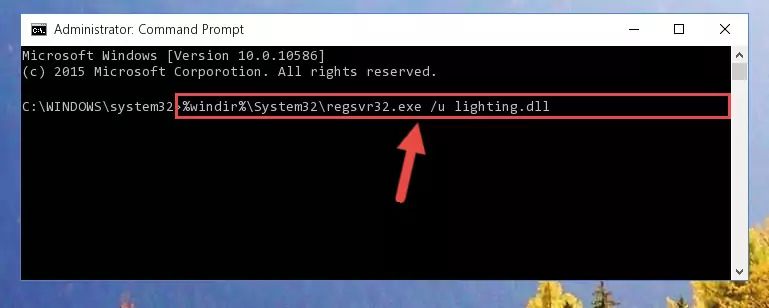 Creating a new registry for the Lighting.dll library