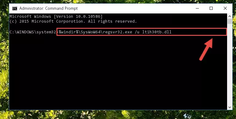 Creating a new registry for the Ltih30tb.dll file