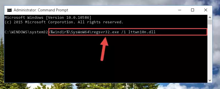 Uninstalling the Lttwn10n.dll library's broken registry from the Registry Editor (for 64 Bit)