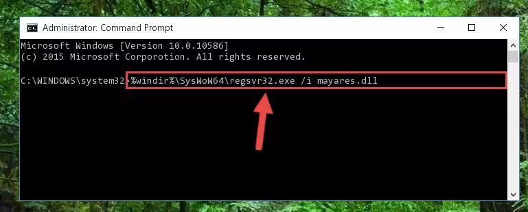 Cleaning the problematic registry of the Mayares.dll file from the Windows Registry Editor
