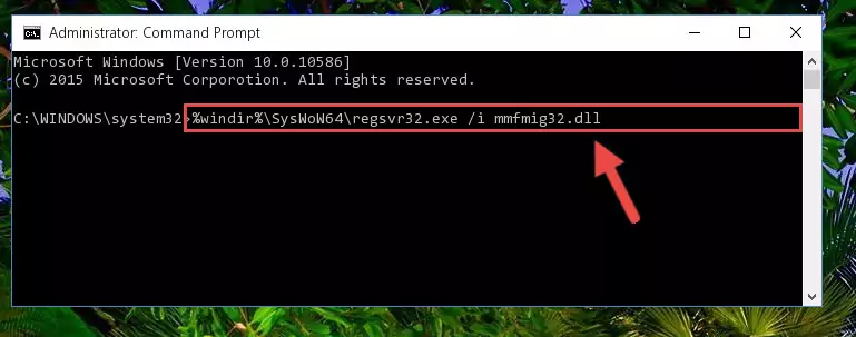 Uninstalling the Mmfmig32.dll library from the system registry