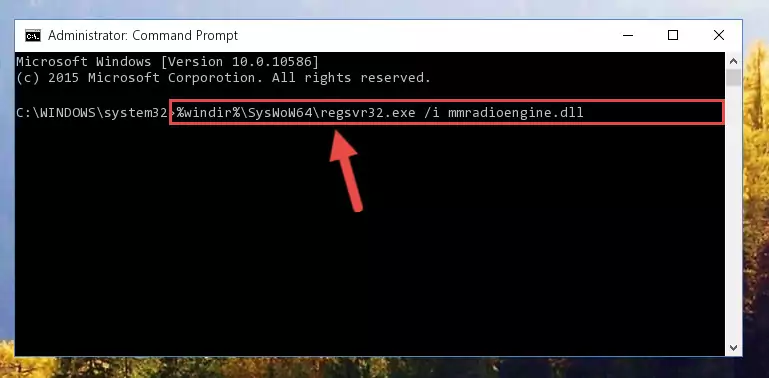 Cleaning the problematic registry of the Mmradioengine.dll file from the Windows Registry Editor
