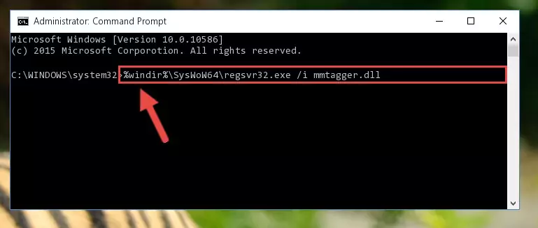 Uninstalling the Mmtagger.dll file's problematic registry from Regedit (for 64 Bit)