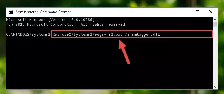Uninstalling the Mmtagger.dll file from the system registry