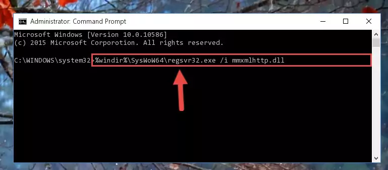 Uninstalling the broken registry of the Mmxmlhttp.dll file from the Windows Registry Editor (for 64 Bit)