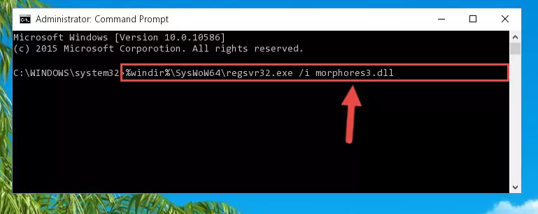 Uninstalling the Morphores3.dll file's problematic registry from Regedit (for 64 Bit)