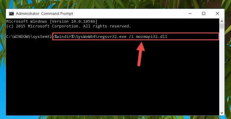 Deleting the Mozmapi32.dll file's problematic registry in the Windows Registry Editor