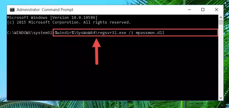 Uninstalling the Mpassmon.dll library's problematic registry from Regedit (for 64 Bit)