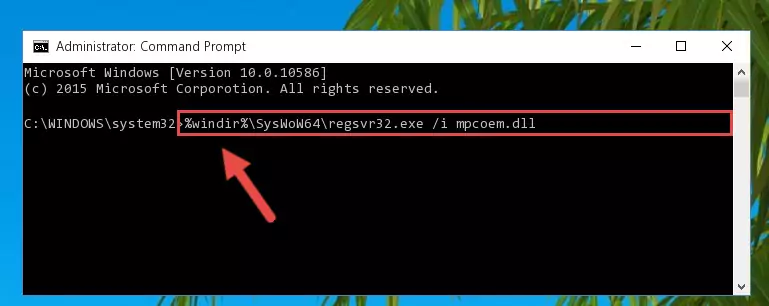 Uninstalling the Mpcoem.dll file's problematic registry from Regedit (for 64 Bit)