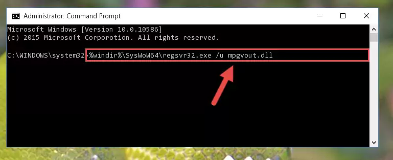 Creating a clean registry for the Mpgvout.dll file (for 64 Bit)