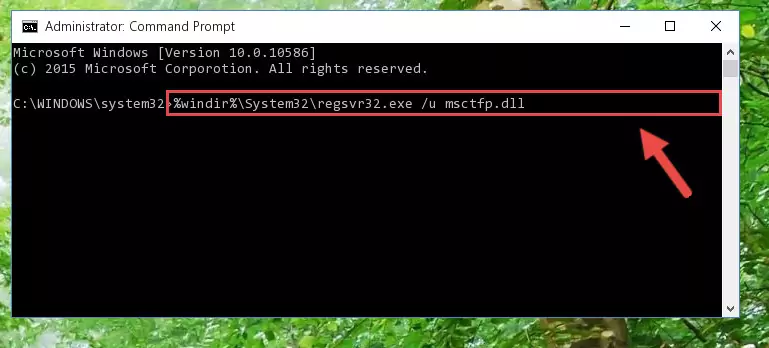 Making a clean registry for the Msctfp.dll file in Regedit (Windows Registry Editor)