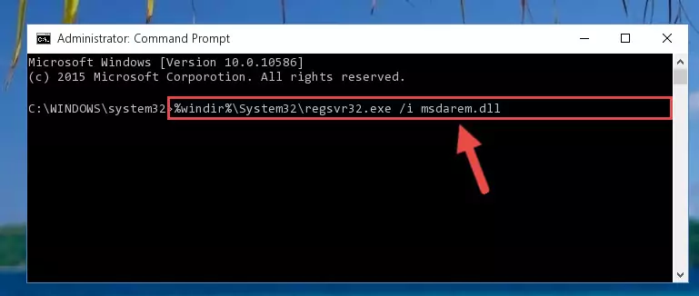 Creating a clean registry for the Msdarem.dll file (for 64 Bit)