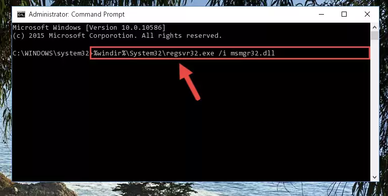 Creating a clean registry for the Msmgr32.dll file (for 64 Bit)
