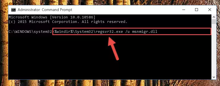 Extracting the Msnmigr.dll file