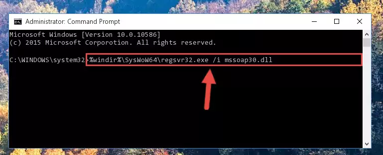 Uninstalling the Mssoap30.dll library's broken registry from the Registry Editor (for 64 Bit)