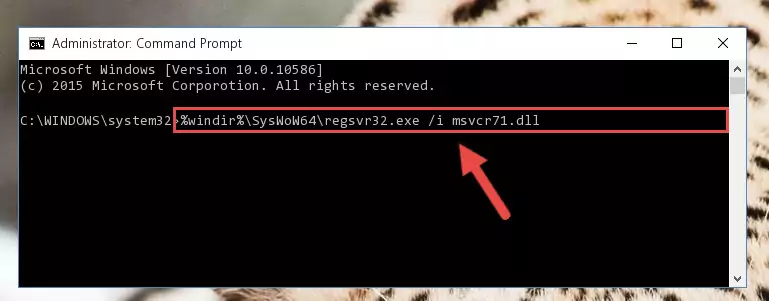 Uninstalling the Msvcr71.dll library's problematic registry from Regedit (for 64 Bit)