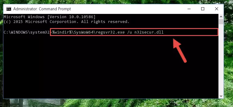 Creating a clean registry for the N32secur.dll file (for 64 Bit)