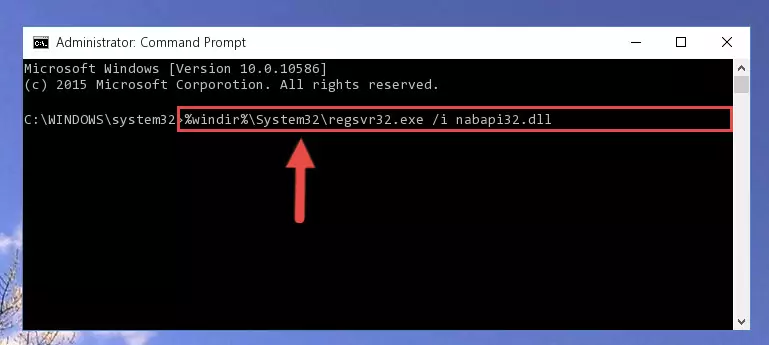 Creating a clean and good registry for the Nabapi32.dll file (64 Bit için)
