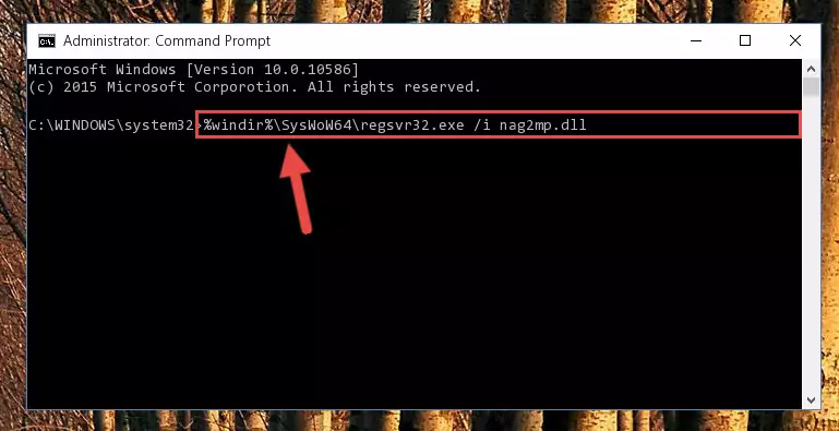 Uninstalling the Nag2mp.dll file's broken registry from the Registry Editor (for 64 Bit)