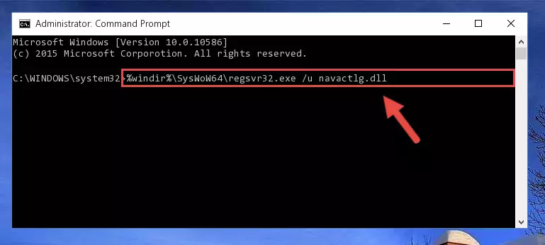 Making a clean registry for the Navactlg.dll library in Regedit (Windows Registry Editor)