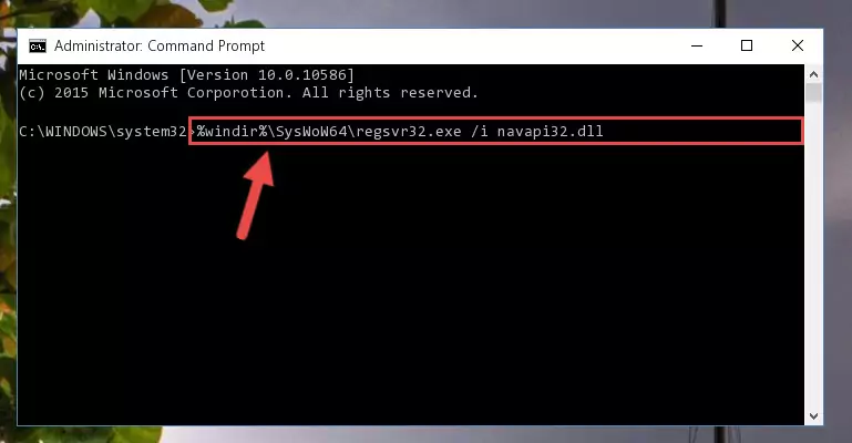 Uninstalling the broken registry of the Navapi32.dll file from the Windows Registry Editor (for 64 Bit)