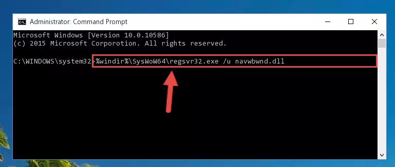 Creating a new registry for the Navwbwnd.dll file