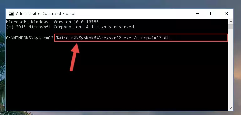 Making a clean registry for the Ncpwin32.dll file in Regedit (Windows Registry Editor)
