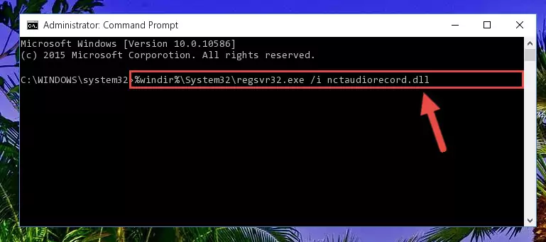 Cleaning the problematic registry of the Nctaudiorecord.dll file from the Windows Registry Editor
