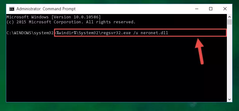 Making a clean registry for the Neronet.dll library in Regedit (Windows Registry Editor)