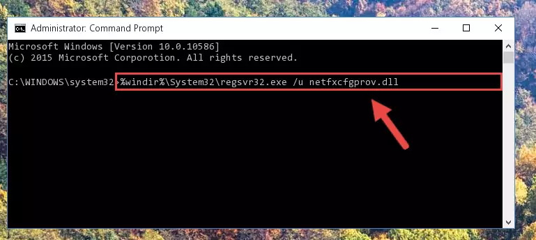 Making a clean registry for the Netfxcfgprov.dll library in Regedit (Windows Registry Editor)
