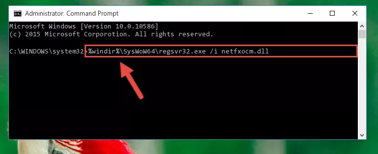 Deleting the Netfxocm.dll library's problematic registry in the Windows Registry Editor