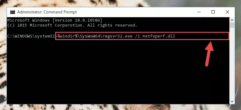 Deleting the Netfxperf.dll library's problematic registry in the Windows Registry Editor