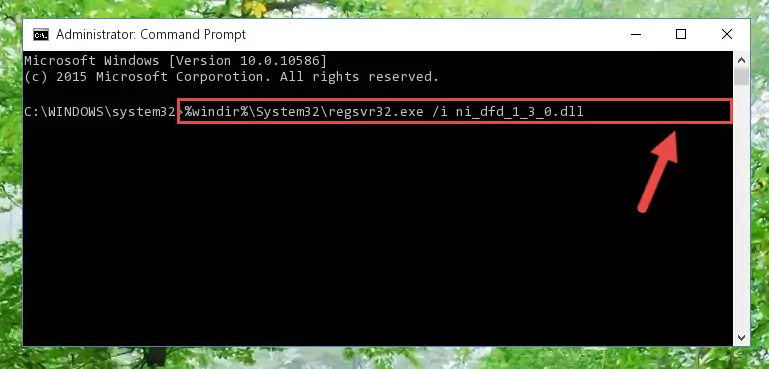 Creating a clean registry for the Ni_dfd_1_3_0.dll file (for 64 Bit)