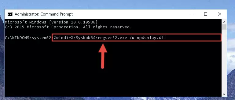 Creating a clean registry for the Npdsplay.dll library (for 64 Bit)