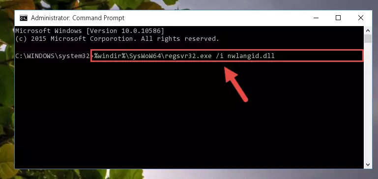 Uninstalling the Nwlangid.dll library's problematic registry from Regedit (for 64 Bit)