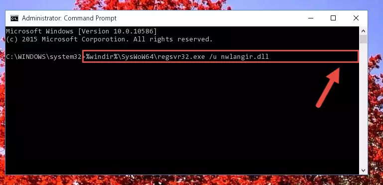 Creating a clean registry for the Nwlangir.dll file (for 64 Bit)