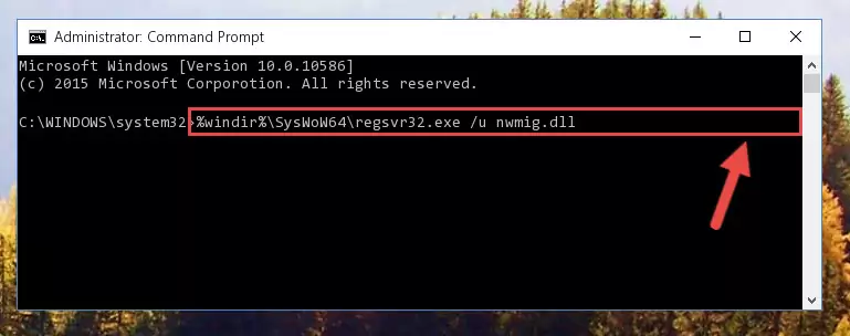 Making a clean registry for the Nwmig.dll library in Regedit (Windows Registry Editor)