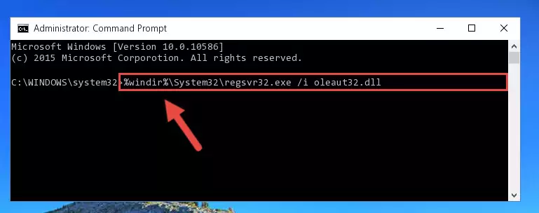 Deleting the damaged registry of the Oleaut32.dll