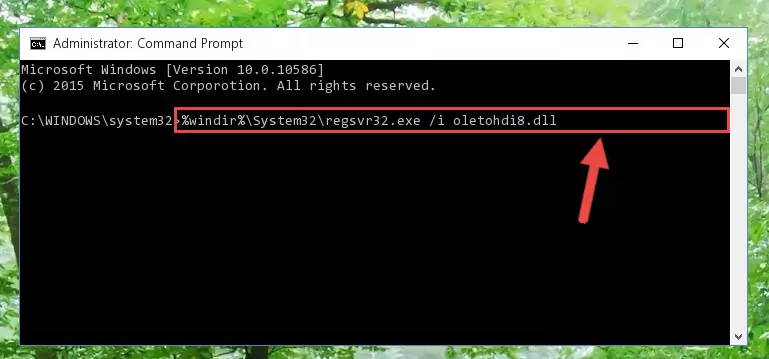 Creating a clean and good registry for the Oletohdi8.dll file (64 Bit için)