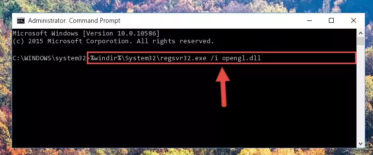 Creating a clean registry for the Opengl.dll file (for 64 Bit)