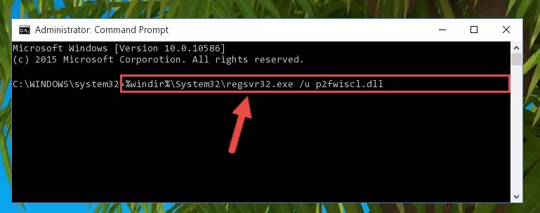 Making a clean registry for the P2fwiscl.dll library in Regedit (Windows Registry Editor)