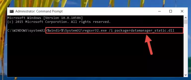Creating a clean and good registry for the Packagerdatamanager_static.dll library (64 Bit için)