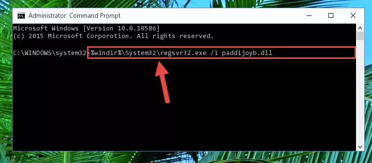 Reregistering the Paddijoyb.dll file in the system (for 64 Bit)
