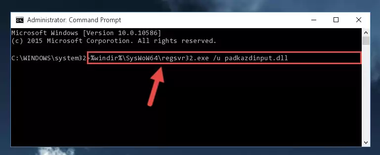Creating a clean registry for the Padkazdinput.dll file (for 64 Bit)