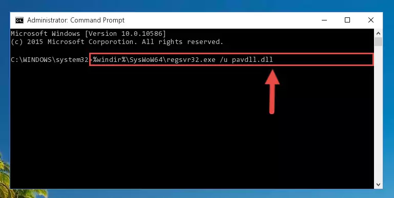 Making a clean registry for the Pavdll.dll library in Regedit (Windows Registry Editor)