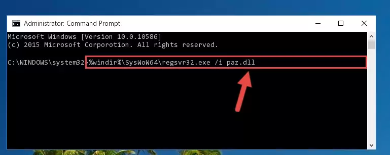 Uninstalling the broken registry of the Paz.dll file from the Windows Registry Editor (for 64 Bit)