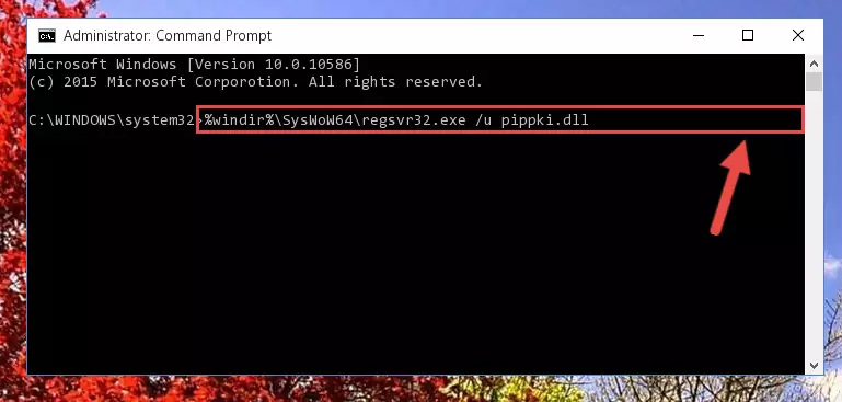 Creating a new registry for the Pippki.dll file
