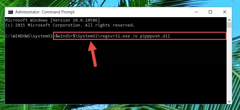 Making a clean registry for the Pipppush.dll library in Regedit (Windows Registry Editor)