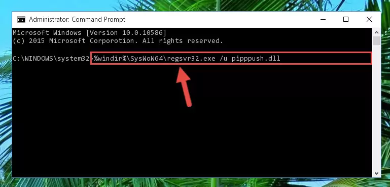 Creating a clean registry for the Pipppush.dll library (for 64 Bit)
