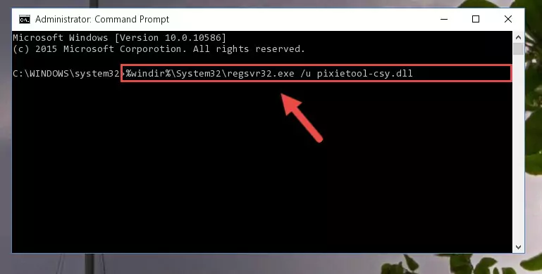 Making a clean registry for the Pixietool-csy.dll file in Regedit (Windows Registry Editor)